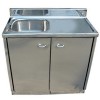 SKC0201 銹鋼單盆水槽地櫃